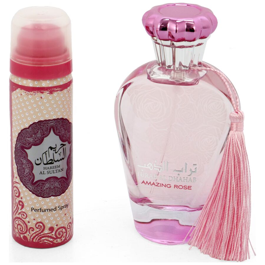 Ard Al Zaafaran Turab al Dhahab Amazing Rose edp 100ml + Deo