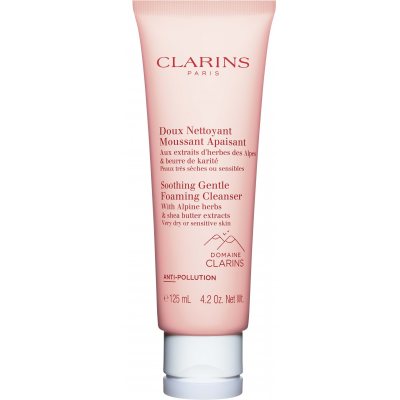 Clarins Soothing Gentle Foaming Cleanser Dry/Sensitive Skin 125ml