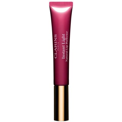Clarins Instant Light Natural Lip Perfector Tube #08 Plum Shimmer 12ml