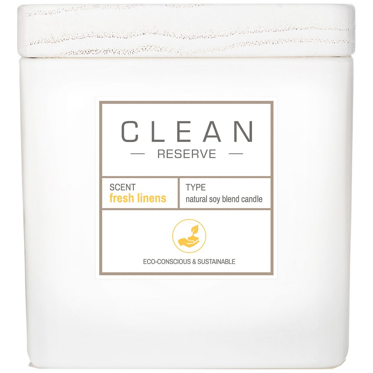 Clean Reserve Scented Candle Fresh Linens