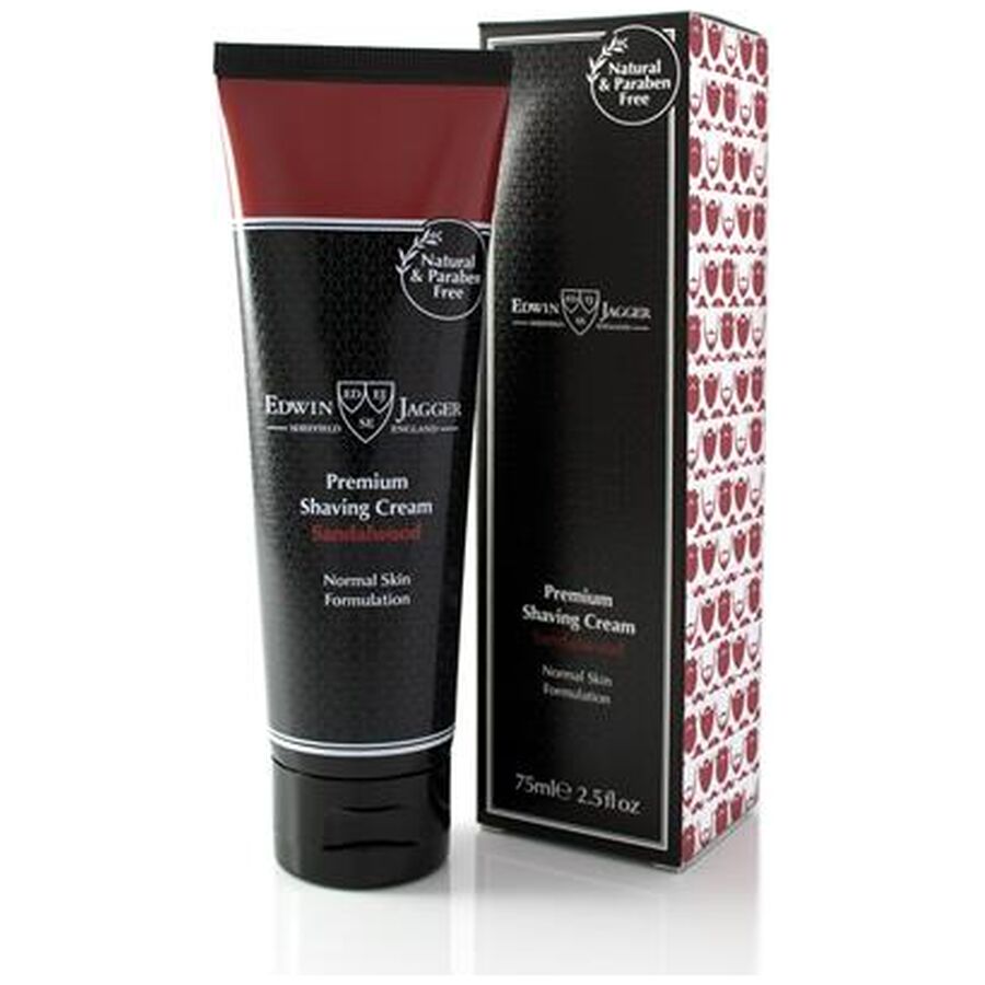 Edwin Jagger Premium Shaving Cream Sandalwood 75ml