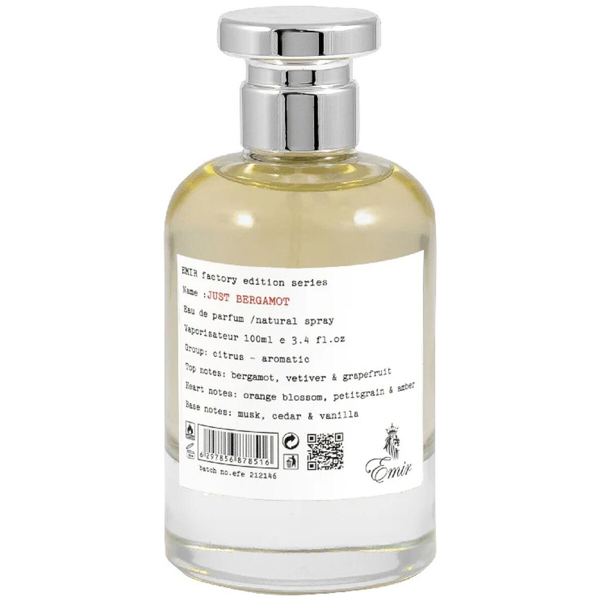 Emir Just Bergamot Factory Edition edp 100ml