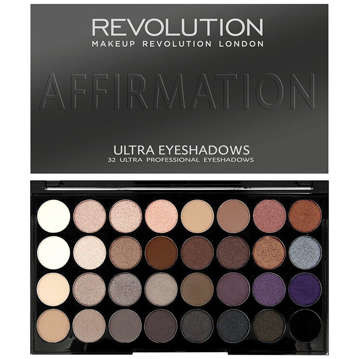Makeup Revolution Ultra 32 Shade Eyeshadow Palette Affirmation