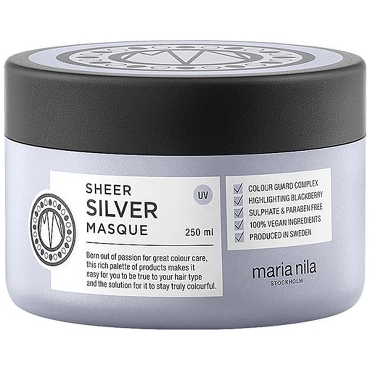 Maria Nila Sheer Silver Masque 250ml
