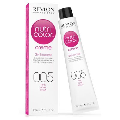 Revlon Nutri Color Creme 005 Pink 100ml (Water damaged packaging)