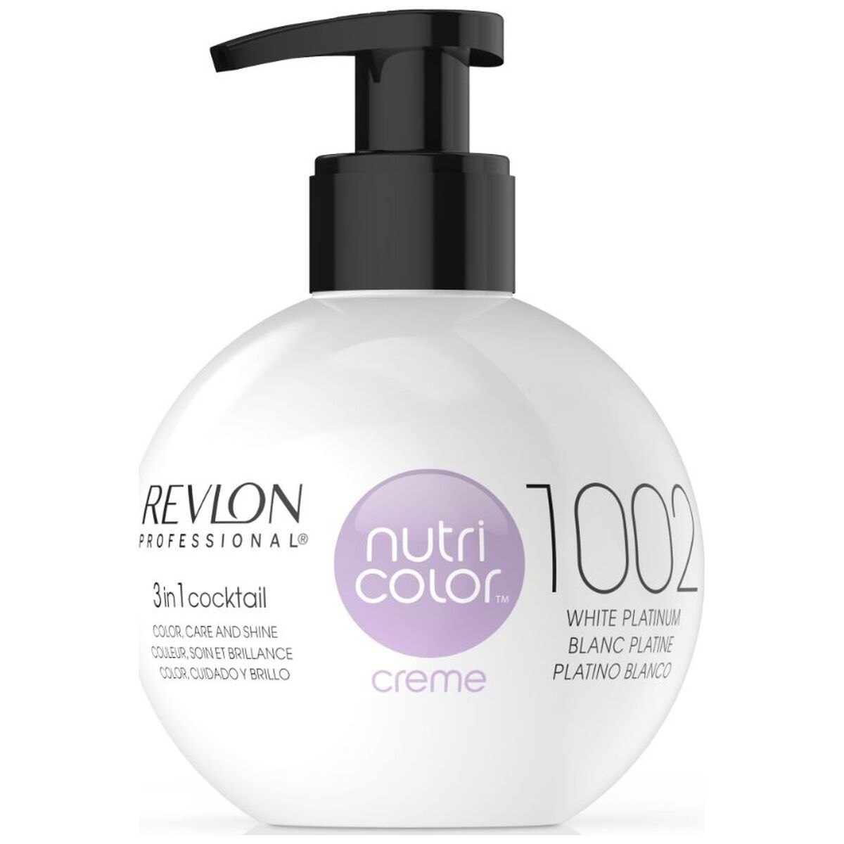 Revlon Nutri Color Creme 1002 White Platinum 270ml
