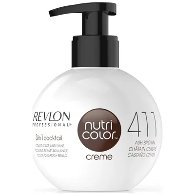 Revlon Nutri Color Creme 411 Ash Brown 270ml