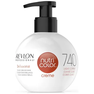 Revlon Nutri Color Creme 740 Light Copper 270ml