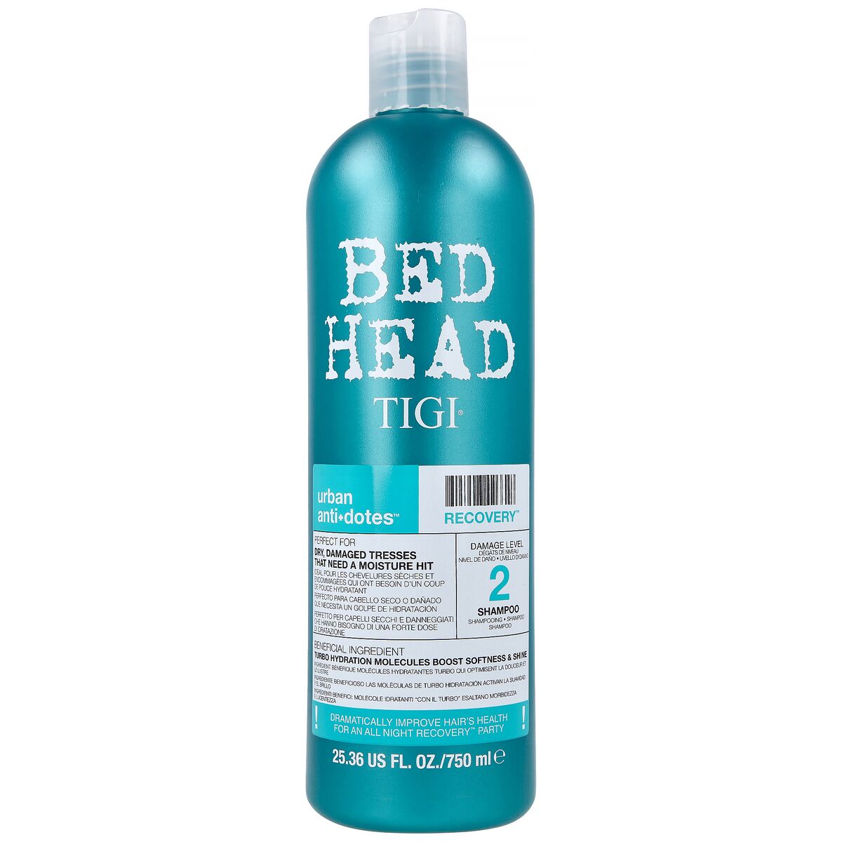 TIGI Bed Head Urban Anti-Dotes Recovery 2 Shampoo 750ml